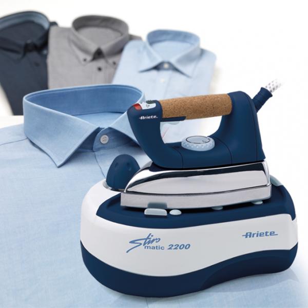 ARIETE 6257 FERRO DA STIRO A CALDAIA STIROMATIC 2200 BLUE