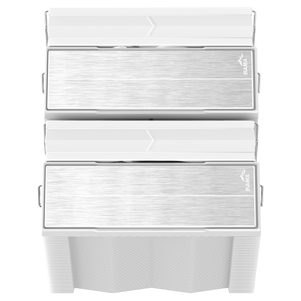 SAMA RAFF CPU A60W WHITE 2*120mm FAN