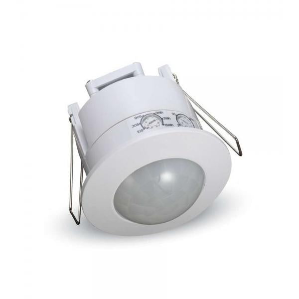 V-TAC VT-8029 (BIANCO) - SENSORE DI MOVIMENTO E CREPUSCOLARE A INCASSO - RILEVAZIONE 6 METRI - IP20