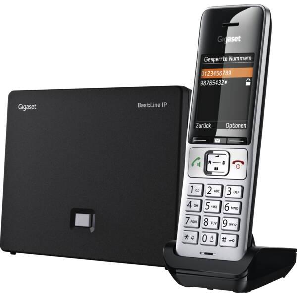 GIGASET 500HX (SILVER / NERO) - TELEFONO CORDLESS SINGOLO IP