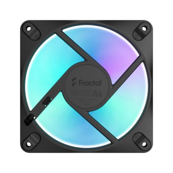 FRACTAL VENTOLA CASE DYNAMIC 3 - 12 RGB BLACK