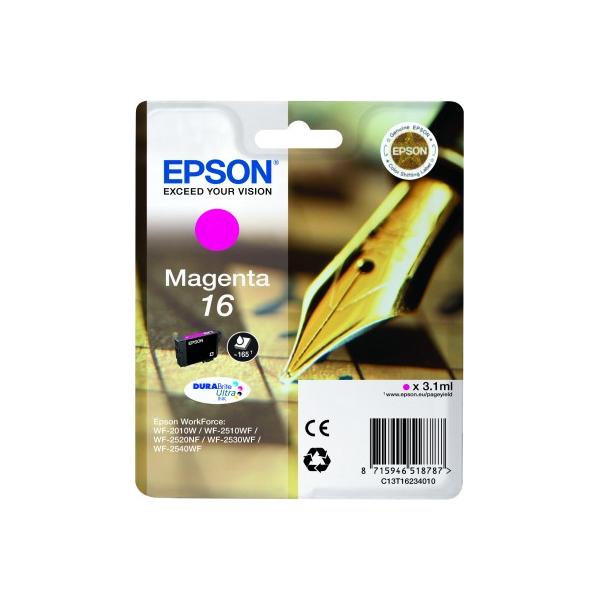 EPSON T16 MAGENTA (C13T16234010) - CARTUCCIA ORIGINALE