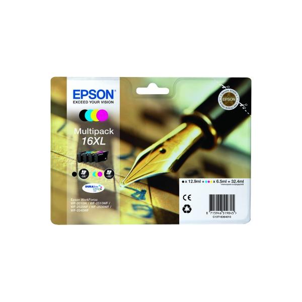 EPSON T16XL MULTIPACK (C13T16364010) - CARTUCCIA ORIGINALE AD ALTA EFFICIENZA