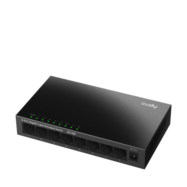 CUDY GS108E - SWITCH 8 PT GIGABIT