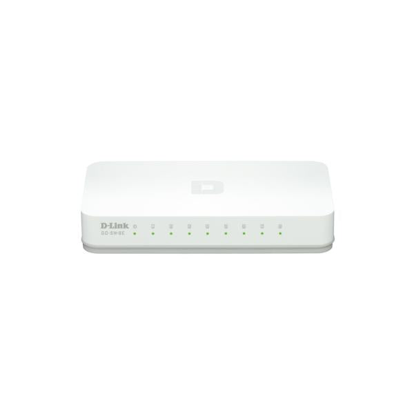 D-LINK GO-SW-8E - EASY DESKTOP SWITCH 8 PORTE 10/100M