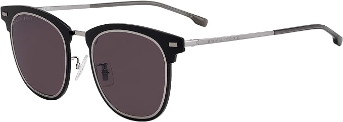 BOSS 1144/F/S, Occhiali da sole, ruthenium, 52, da Uomo