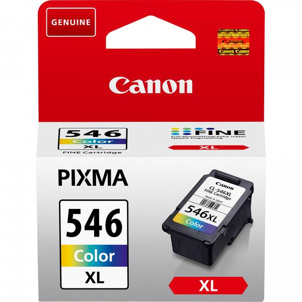 CANON CL-546XL TRI-COLOR (8288B001) - CARTUCCIA ORIGINALE AD ALTA EFFICIENZA