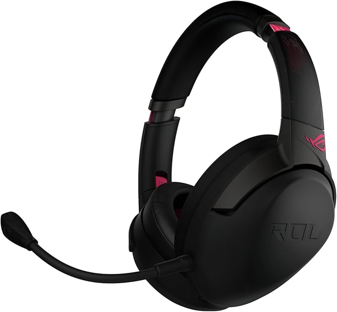 ASUS ROG Go 2.4 Electro Punk - 2.4 GHz wireless gaming headset with USB-C