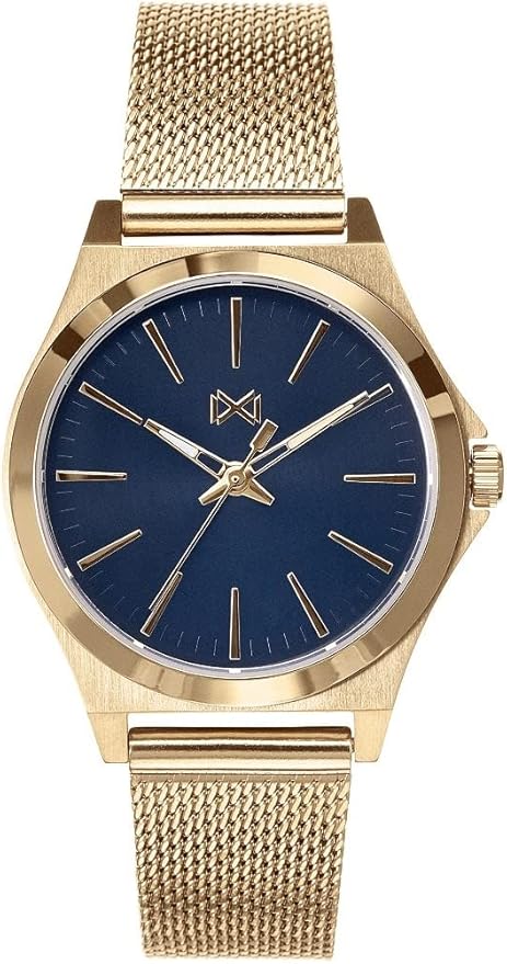 Mark Maddox Orologio Analogico Quarzo Donna con Cinturino in Acciaio Inox MM7102-57