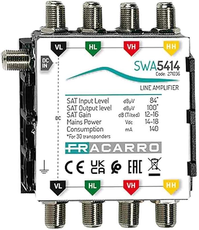 SWA5414 AMPLIFICATORE LINEA SAT 271036