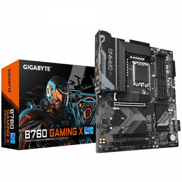 GIGABYTE B760 Gaming X offre una soluzione avanzata per assemblaggi da gaming e workstation.