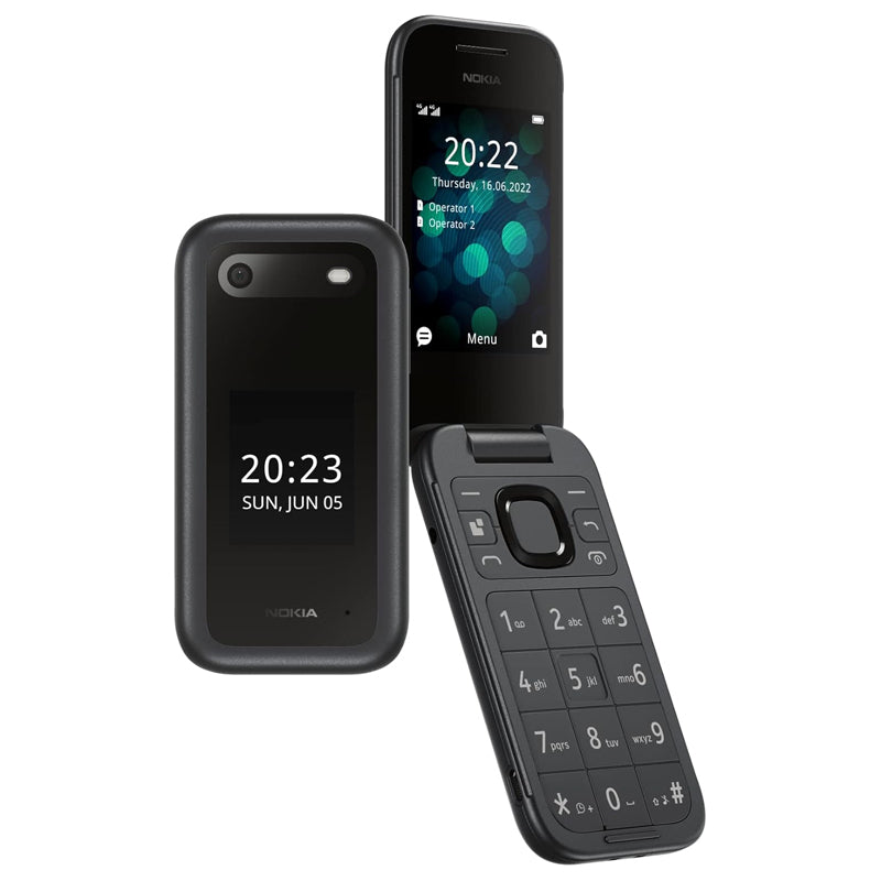 NOKIA 2660 FLIP (BLACK) - MOBILE PHONE - DUAL SIM