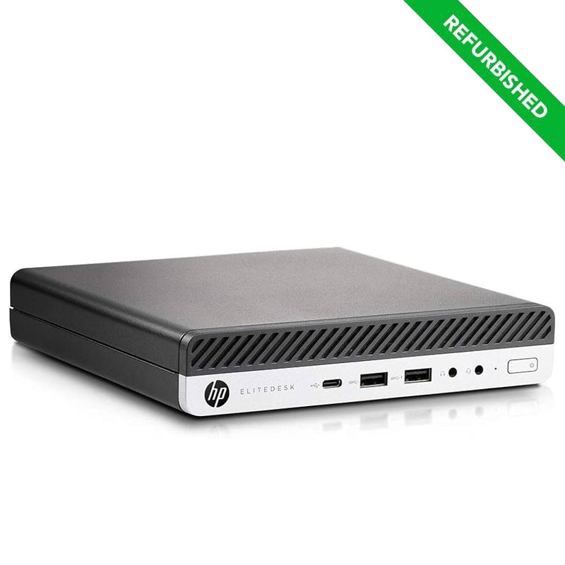 HP 600/800 G3 MINI PC (REFURBISHED RINOVO GRADO A) - PC DESKTOP - CPU INTEL i5 GEN.7 - RAM 16GB - SSD 480GB - NO DVD - W11 PRO - Garanzia 1 anno