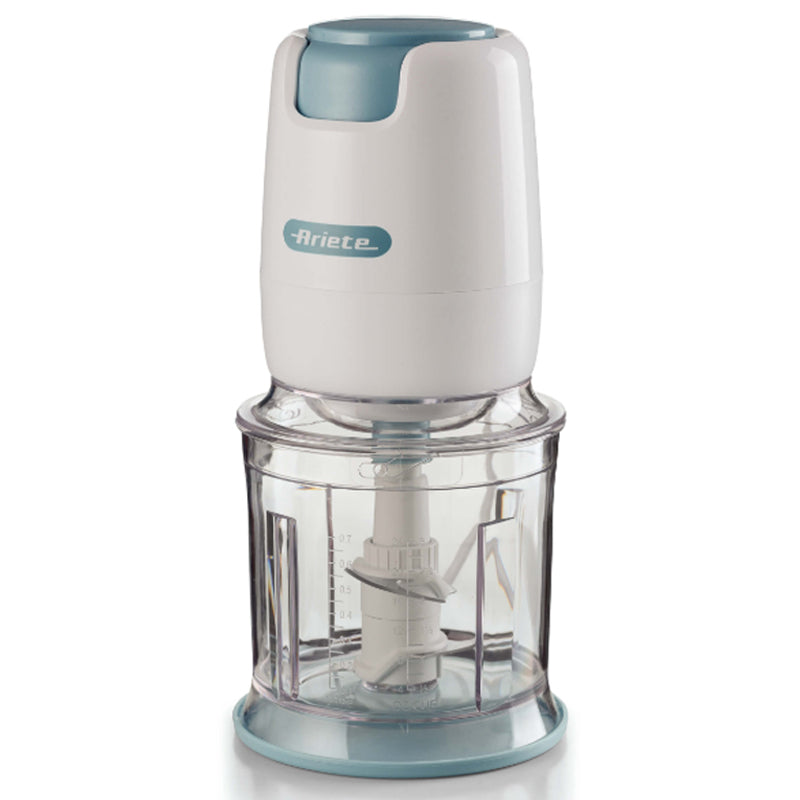 ARIETE TRITATUTTO BREAKFAST WHITE e AEGEAN TEAL (0437/01) - TRITATUTTO - 700 ML - 4 LAME - 2 VELOCITA'' - 400W
