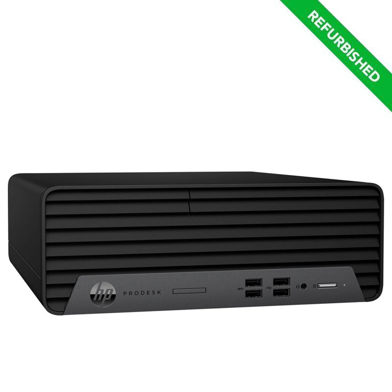 HP PRODESK 400 G7 SFF (REFURBISHED RINOVO GRADO A) - PC DESKTOP - CPU INTEL i5 GEN.10 - RAM 16GB - SSD 512GB - NO DVD - W11 PRO - 1Y + NORTON ANTIVIRUS