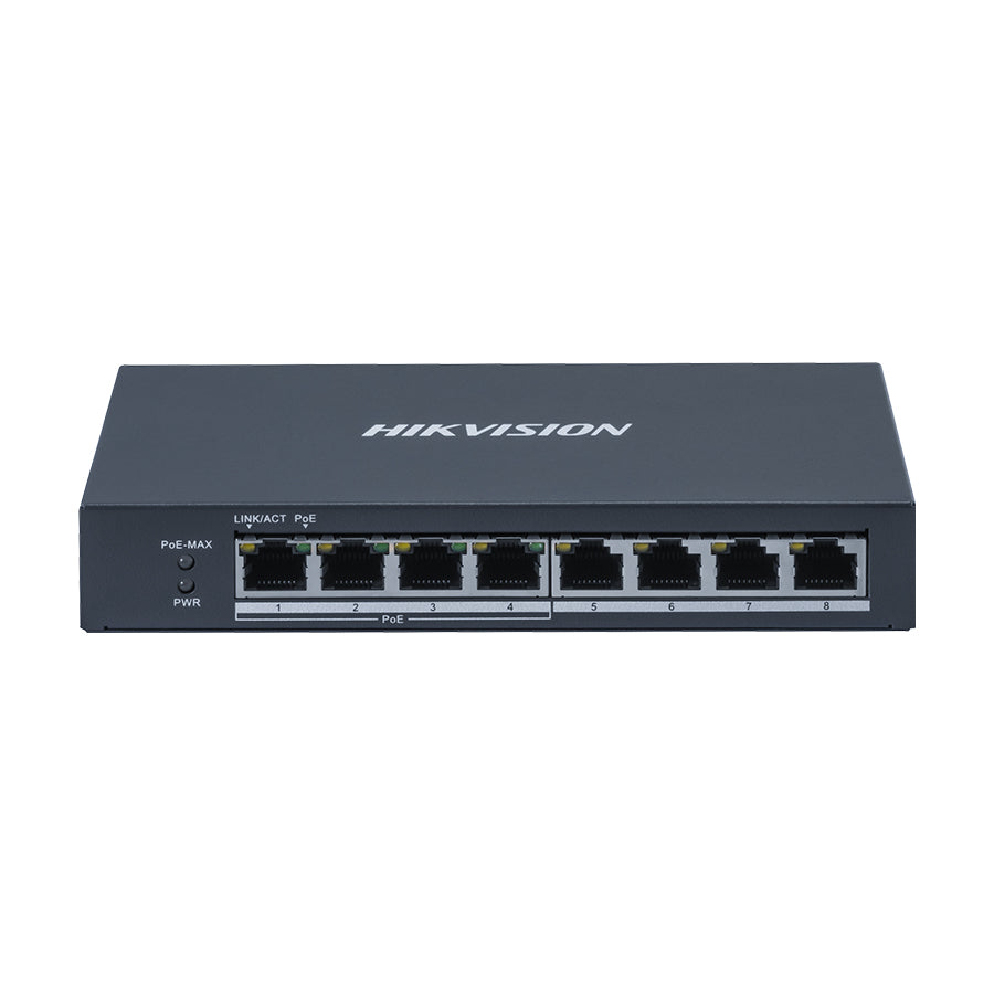 HIKVISION DS-3E0508P-O - SWITCH 4 GIGABIT POE PORTS