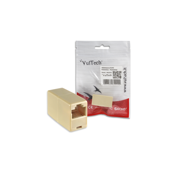 VULTECH SN20701 - ADATTATORE RJ45 FEMMINA