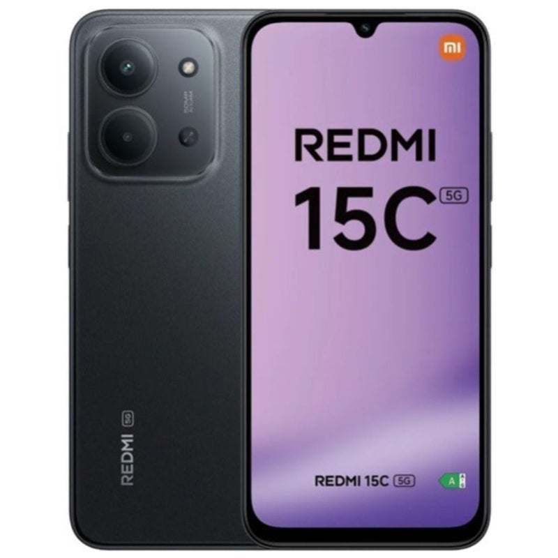 XIAOMI REDMI 15C 5G (MIDNIGHT BLACK) - SMARTPHONE 6.9"" - RAM 4GB - STORAGE 256GB - EU