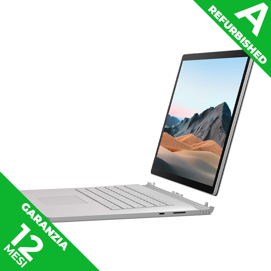 MICROSOFT SURFACE BOOK 3 (REFURBISHED) - NOTEBOOK 13.5"" - CPU INTEL i5 G10 - RAM 8GB - SSD 256GB - W11P - 1Y