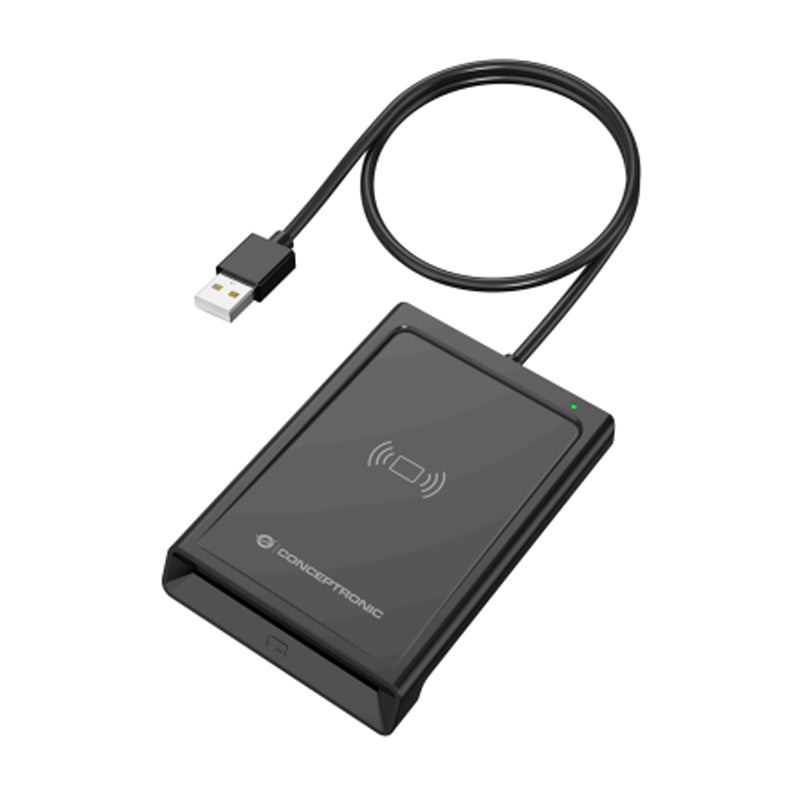 CONCEPTRONIC BIAN11B - CARD READER USB DUAL-INTERFACE SMART ID - CONTACTLESS WITH SUPPORT TO CIE 3.0