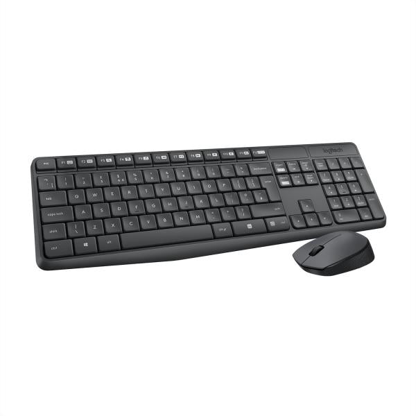 Logitech 920-007913 tastiera Mouse incluso Universale RF Wireless QWERTY Italiano Grigio