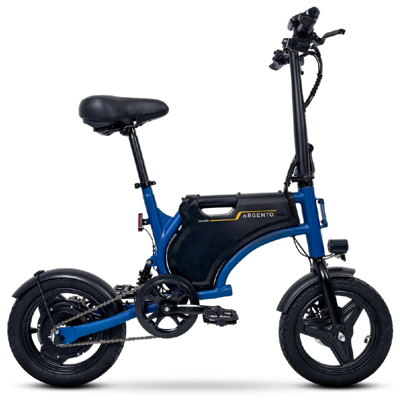 ARGENTO COLIBRI'' (AR-BI-260001) - MICRO E-BIKE - 14"" - MOTORE BAFANG 250W - 36V 5.2AH - AUT. 50KM