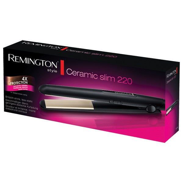 REMINGTON S1510 - PIASTRA PER CAPELLI - CERAMICA E TORMALINA - LED - 220 GRADI