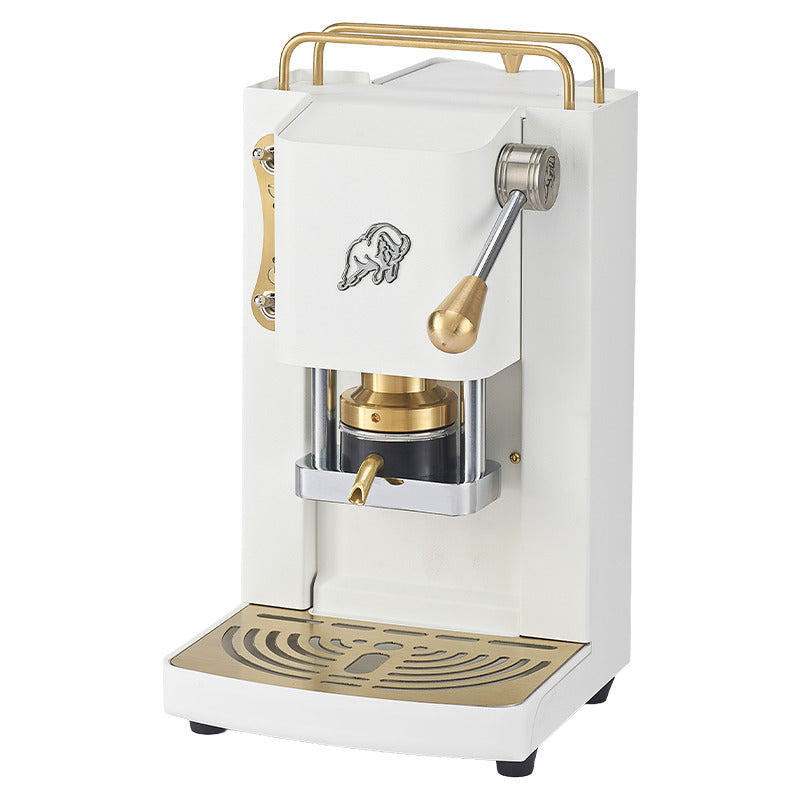 FABER PRO 3.0 ESSENTIAL WHITE BRASS - MACCHINA CAFF A CIALDE