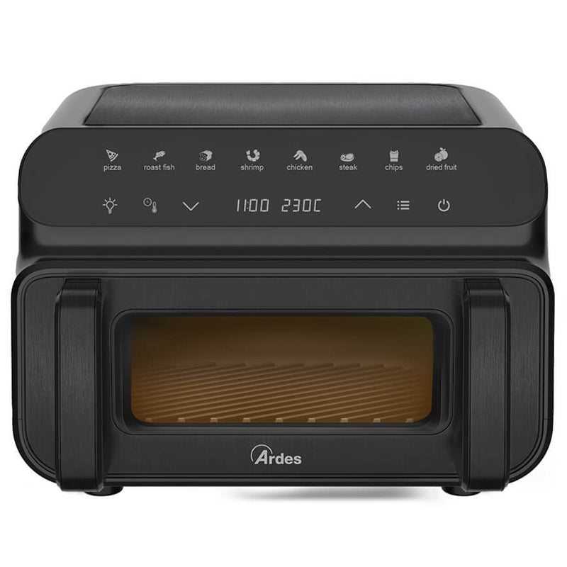 ARDES FRIGGISANA GRILL (ARFRYA12GP) - FRIGGITRICE AD ARIA 10 LT - DISPL TOUCH - 2 RESIST
