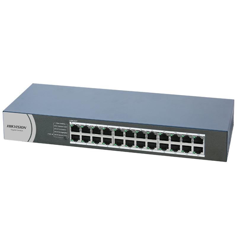 HIKVISION DS-3E0524R-O - DESKTOP SWITCH 24 PT 10/100/1000M RJ45 CASE METALLO - SOHO