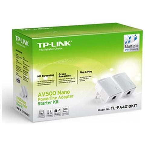 TP-LINK TL-PA4010KIT - POWERLINE LAN 2PZ AV600