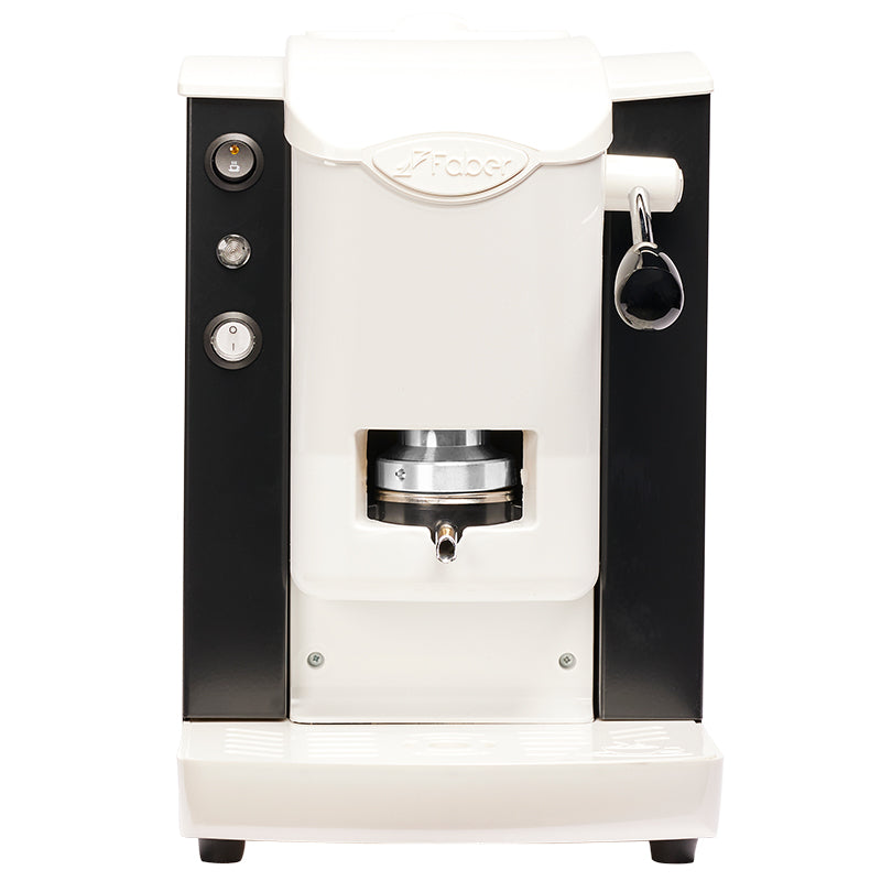 FABER SLOT PLAST LITE NERO / BIANCO (SPNERBLT) - MACCHINA CAFFE A CIALDE - TERMOREGOLATORE 95 GRADI