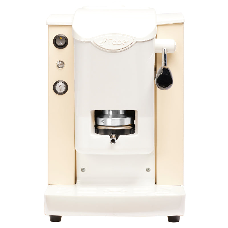 FABER SLOT PLAST LITE SABBIA / BIANCO (SPSABBLT) - MACCHINA CAFFE A CIALDE - TERMOREGOLATORE 95 GRADI