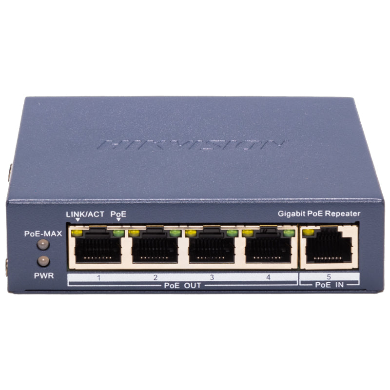 HIKVISION DS-3E0505P-E/R - PoE REPEATER GIGABIT - 60W