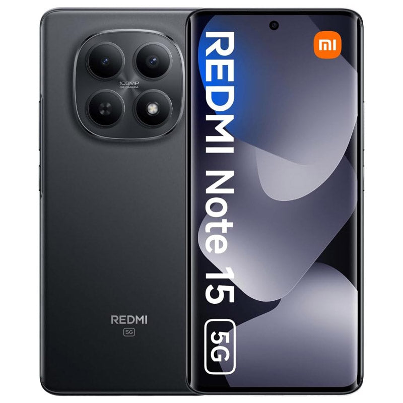XIAOMI REDMI NOTE 15 5G (MIDNIGHT BLACK) - SMARTPHONE 6.77"" - RAM 8GB - STORAGE 512GB - ITA