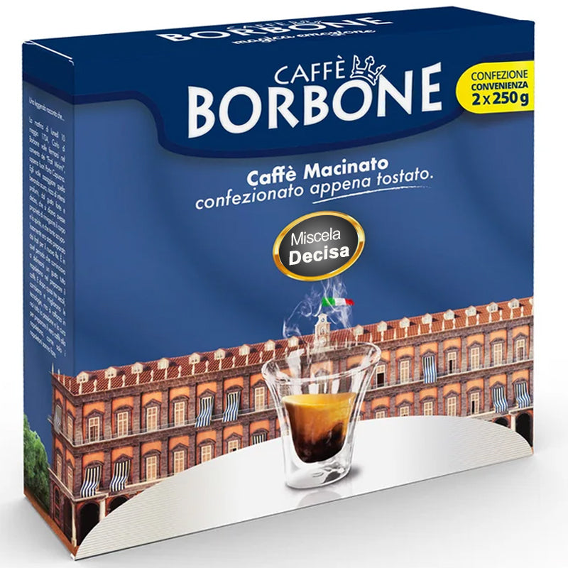 CAFFE'' BORBONE - MACINATO MISCELA DECISA 2 CONF. DA 250G