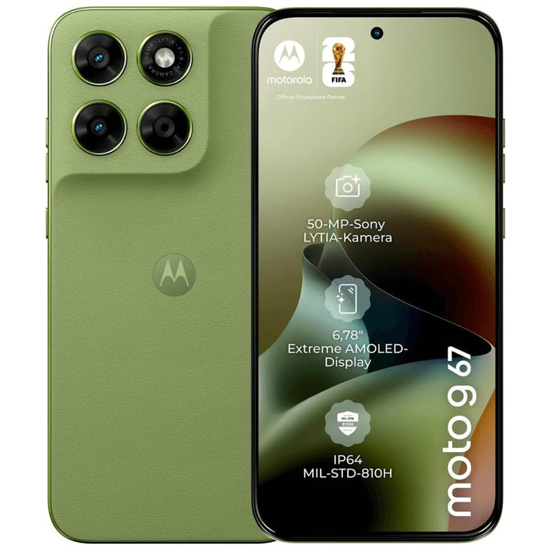 MOTOROLA MOTO G67 (PANTONE NIL GREEN) - SMARTPHONE 6.78"" - RAM 4GB - STORAGE 256GB - UE