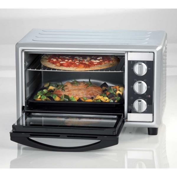 ARIETE BON CUISINE 300 (0985) - FORNO ELETTRICO VENTILATO - 30L - 6 POSIZIONI COTTURA - TIMER 60 MIN - 1500W