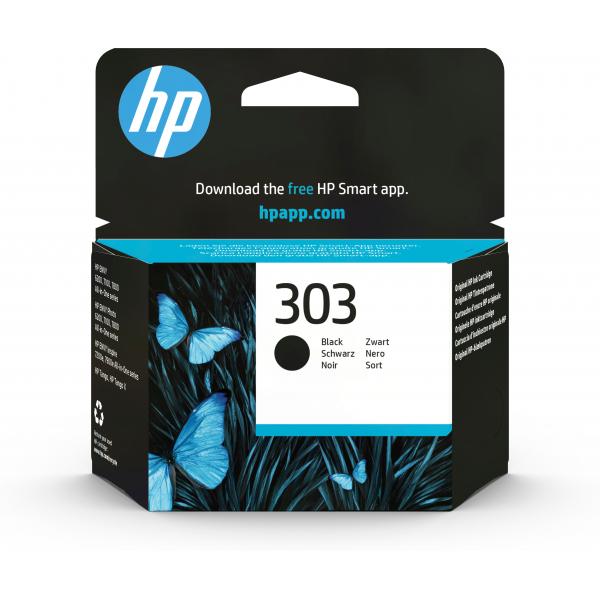 HP 303 BLACK (T6N02AE) - CARTUCCIA ORIGINALE