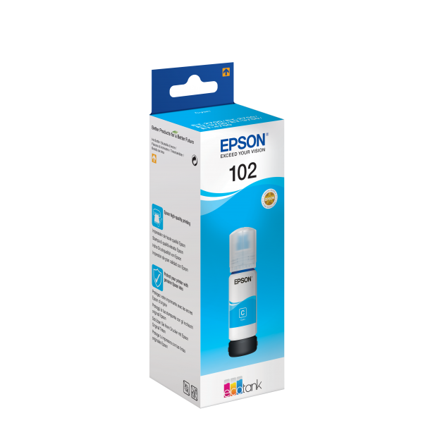 Epson 102 cartuccia d'inchiostro 1 pz Originale Ciano