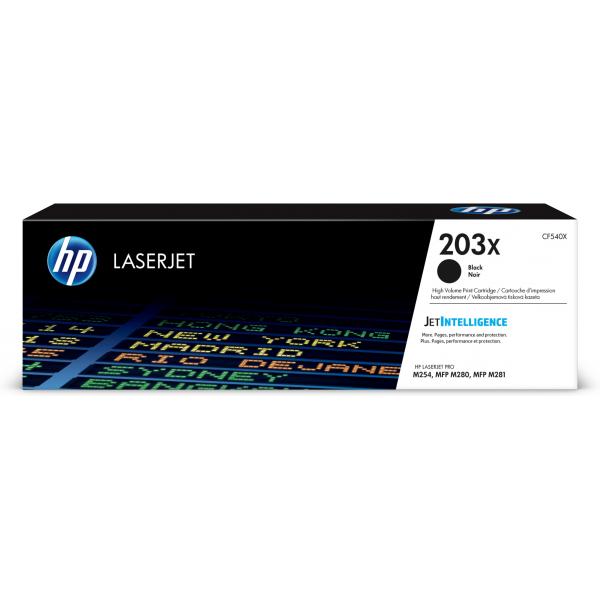 HP 203X Original Black HC Ton