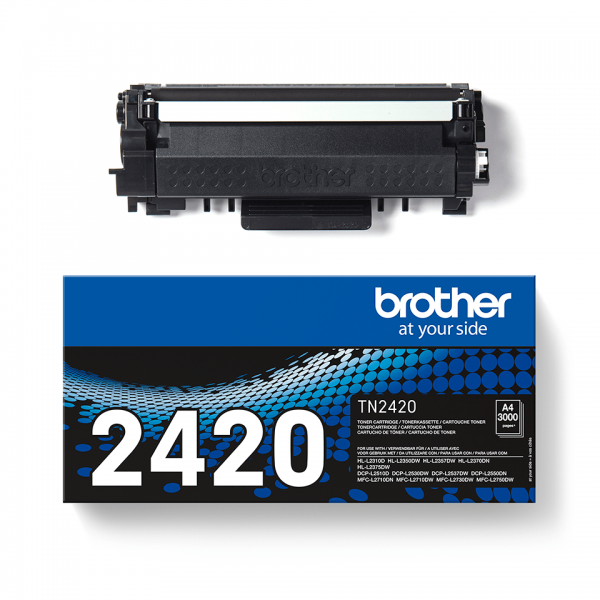 BROTHER TN-2420 BLACK - TONER ORIGINALE