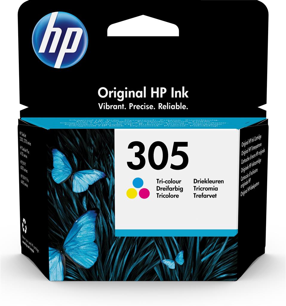 HP 305 Tri-color Original Ink