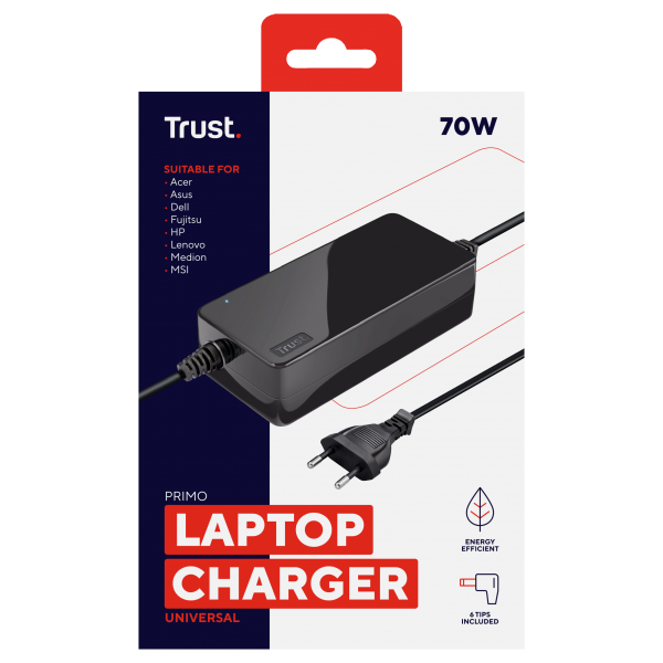 Trust Primo adattatore e invertitore Interno 70 W Nero