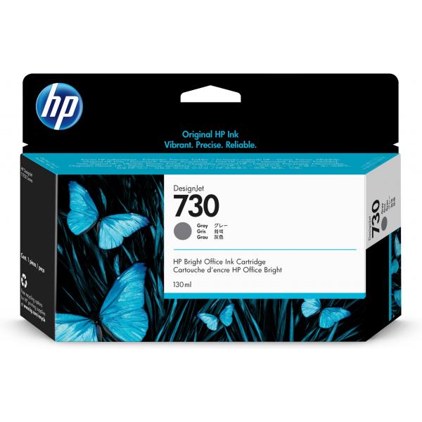 HP 730 130-ml Gray Ink Crtg