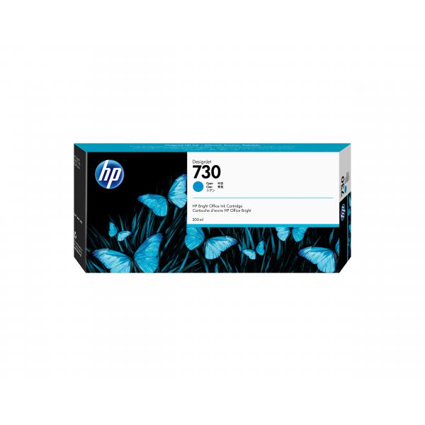 HP 730 300-ml Cyan Ink Crtg