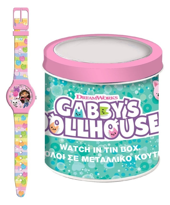 KID WATCH Mod. GABBY'S DOLLHOUSE - Tin Box