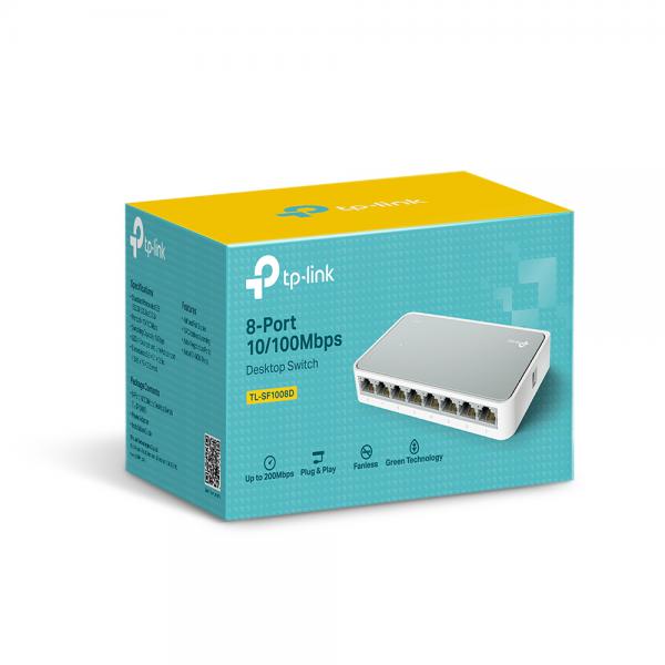 TP-LINK TL-SF1008D - SWITCH 8 PT 10/100M
