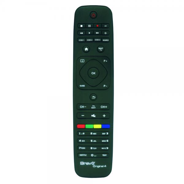 BRAVO ORIGINAL 5 (90202051) - TELECOMANDO COMPATIBILE FEDELMENTE RIPRODOTTO PER TV PANASONIC