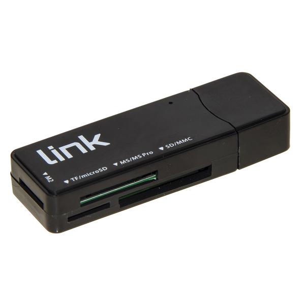 LETTORE MULTICARD LINK LKCCH04 - USB 3.0 5GBPS
